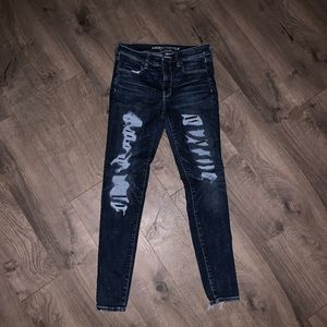 High Rise American Eagle Jeggings